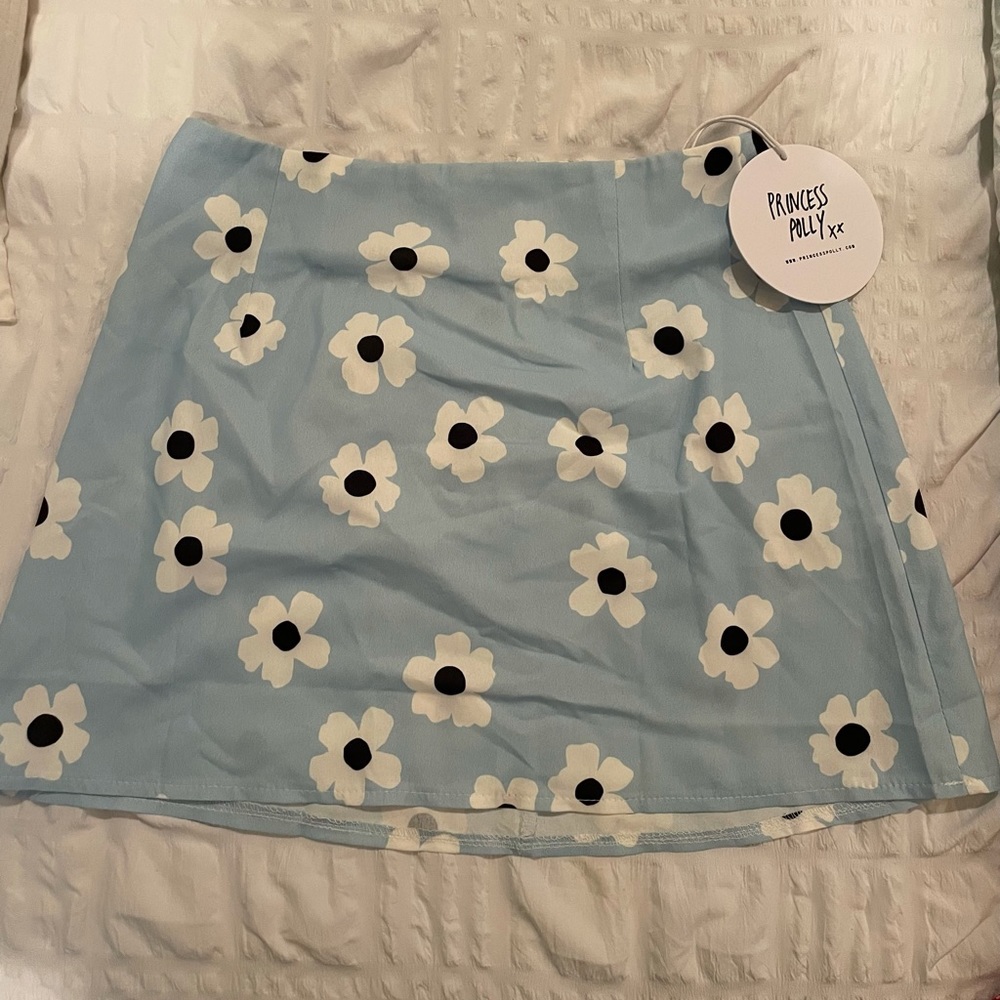 Blue and white skirt from princess Polly